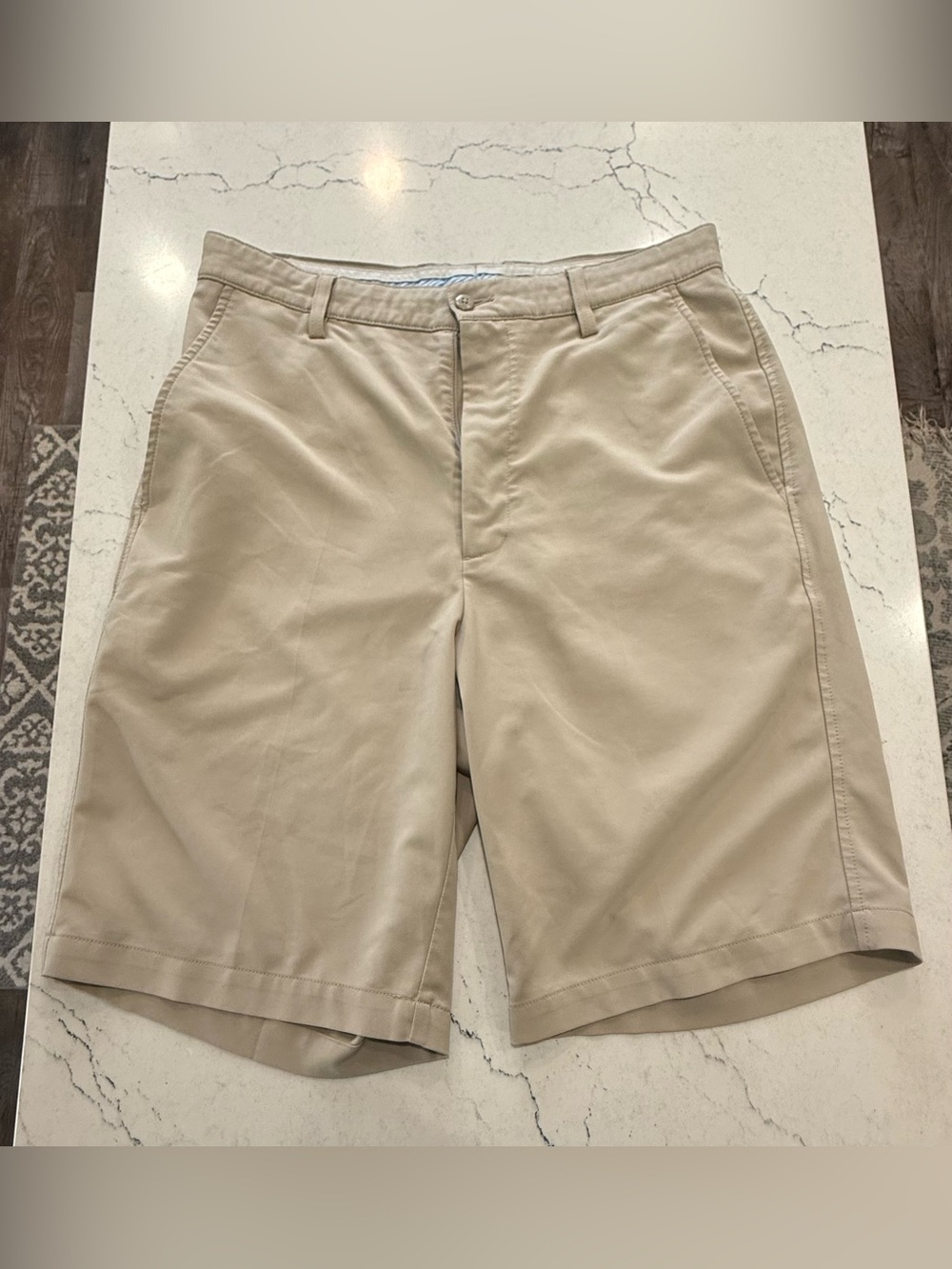 FootJoy Khaki Golf Shorts Men’s Estimated Size 36 Relaxed Fit Performance Casual